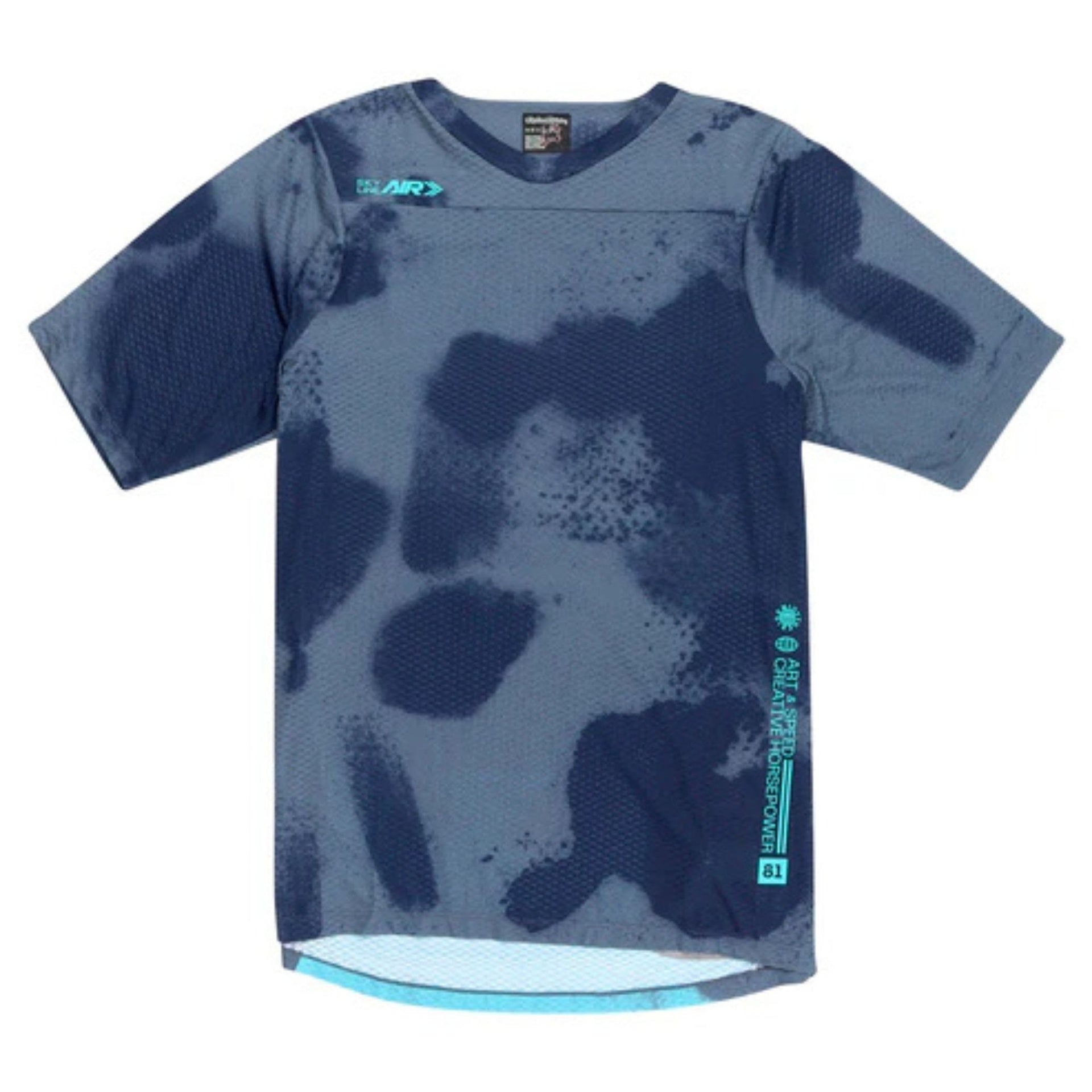 Jersey manga corta Troy Lee Designs Skyline Air Flared Steel